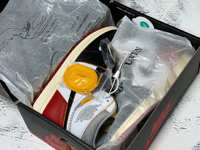 Union x Air Jordan 1 Retro High OG NRG Black Toe